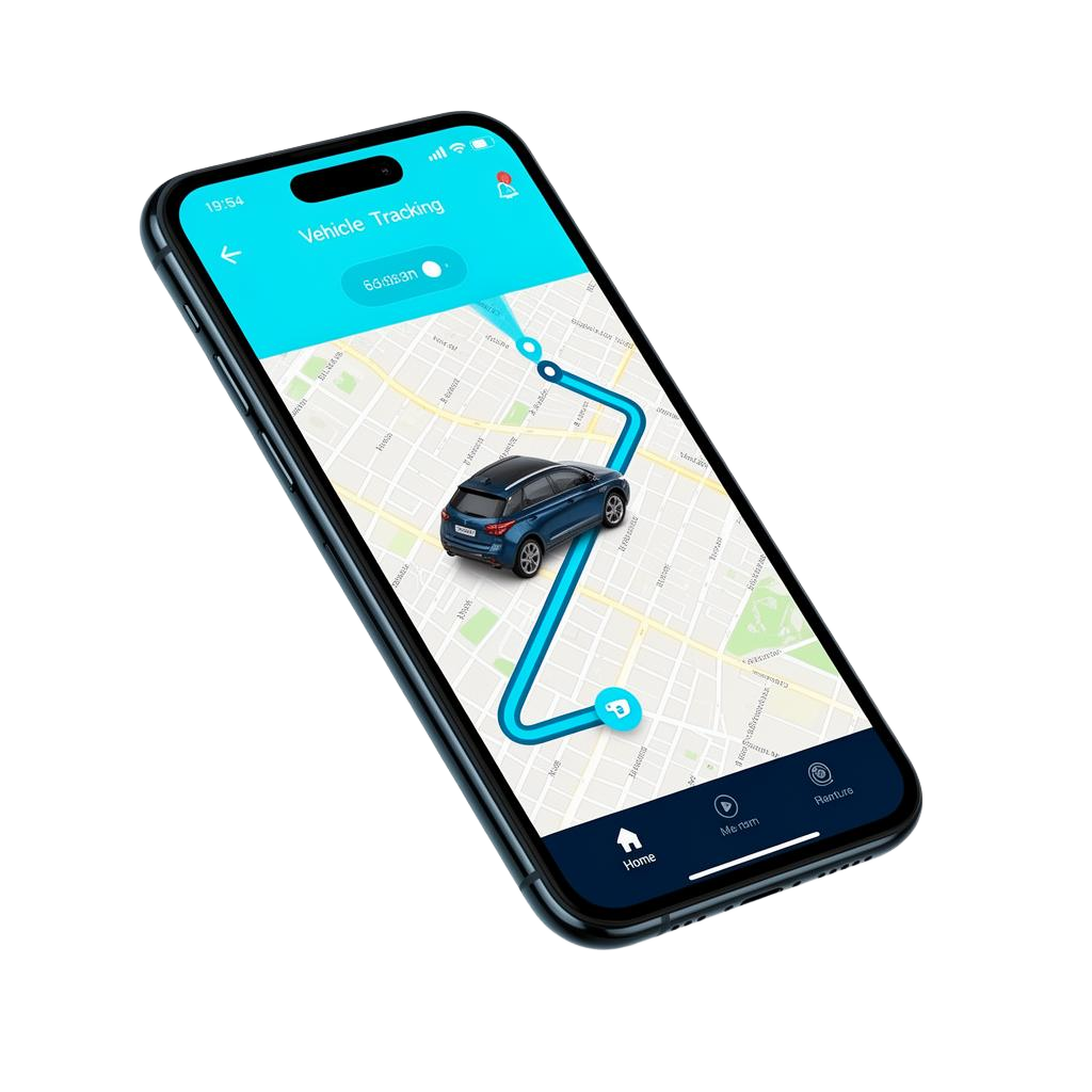 Aplicativo de rastreamento no celular